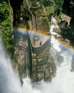 Pailon del Diablo waterfall banos ecuador