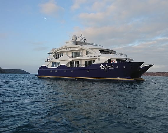 Endemic Galapagos cruise ship