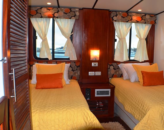 Galapagos Cruise Anahi twin cabin