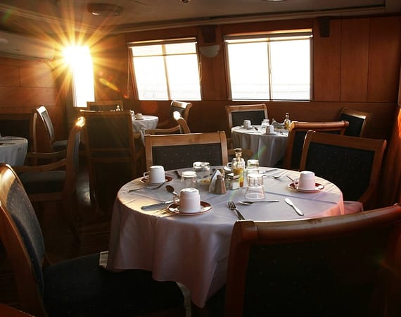 Millennium Galapagos Cruise main dining