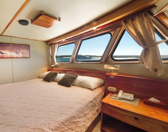 Reina Silvia Galapagos Cruise upper double cabin