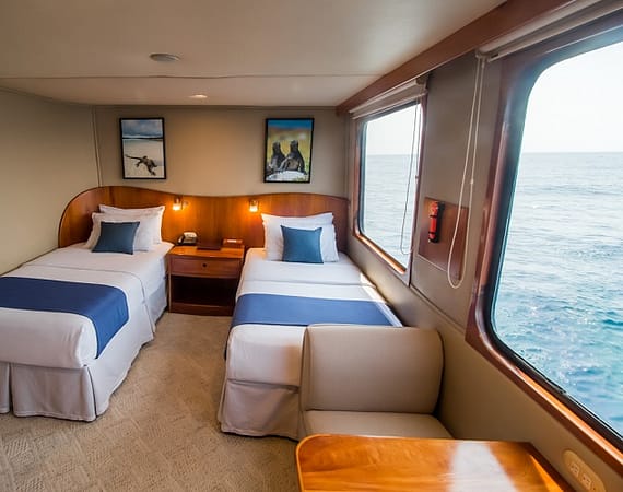 Integrity Galapagos Cruise twin cabin