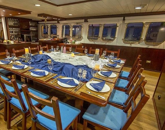 Maryanne Galapagos Cruise main dining