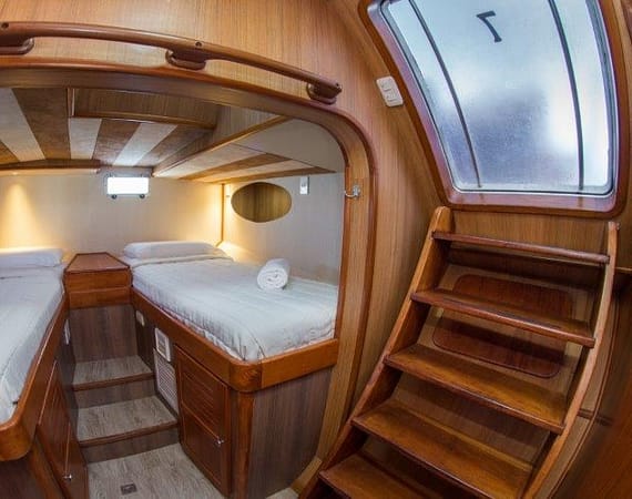 Nemo III Galapagos Cruise twin cabin