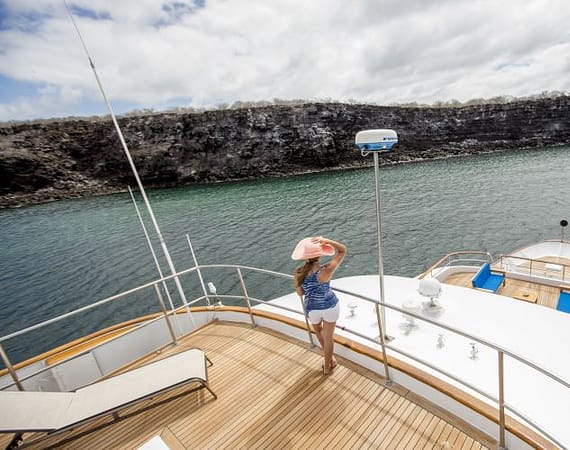 Passion Galapagos Cruise sun deck