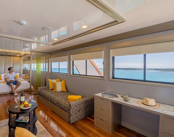 Sea Star Journey Galapagos Cruise lounge