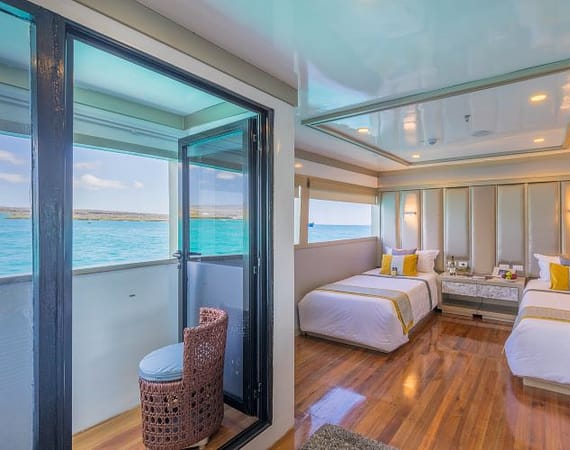 Sea Star Journey Galapagos Cruise twin cabin