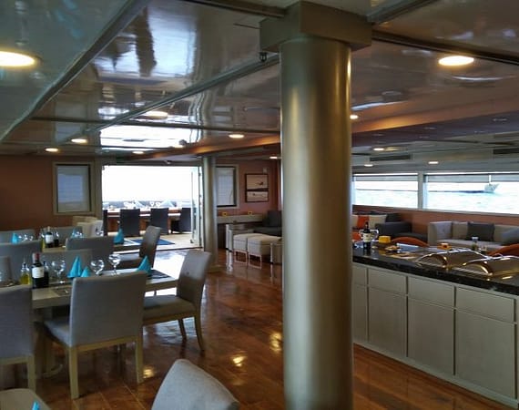 Sea Star Journey Galapagos Cruise dining