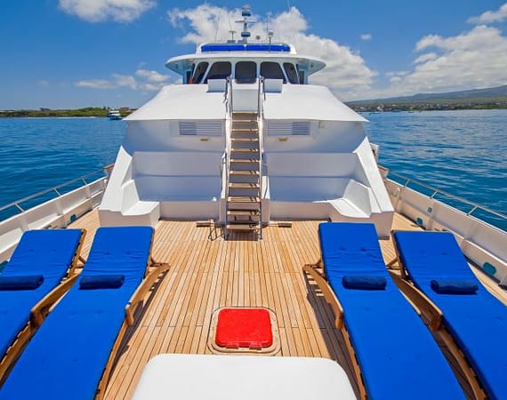 Tip Top IV Galapagos Cruise sundeck