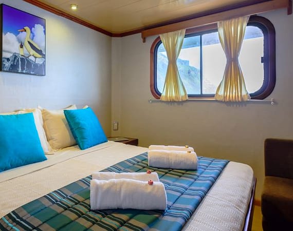 Seaman Journey Galapagos Cruise double cabin