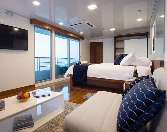 Infinity Galapagos Cruise suite