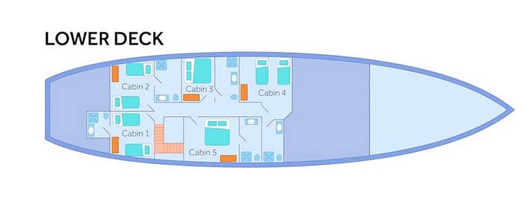 galapagos-cruise-beluga-lower-deck-plan
